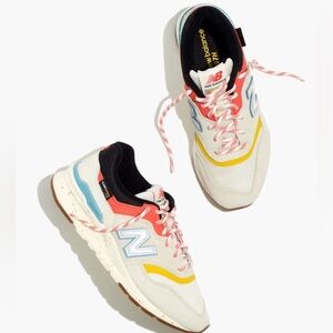 New Balance 997H Athletic Shoes - White / Multicolor women’s 7.5 / men’s 5.5